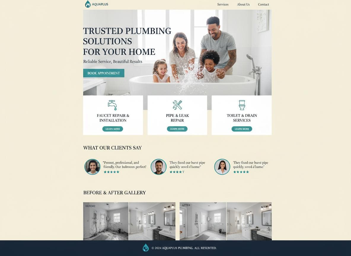 Beautiful website transformation